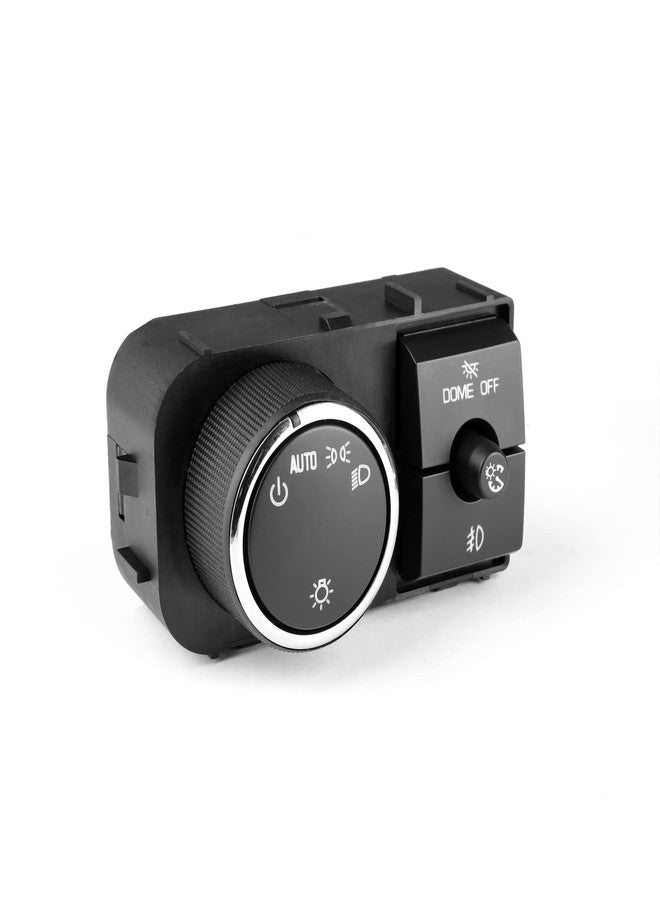 SOAESCN Headlight Dimmer Switch Assembly for 2007-2014 Chevy Avalanche Silverado Suburban Tahoe GMC Sierra Yukon XL, Fog Light Switch Dome Headlamp Switch 25858705 15096895 15926099 - Image 1